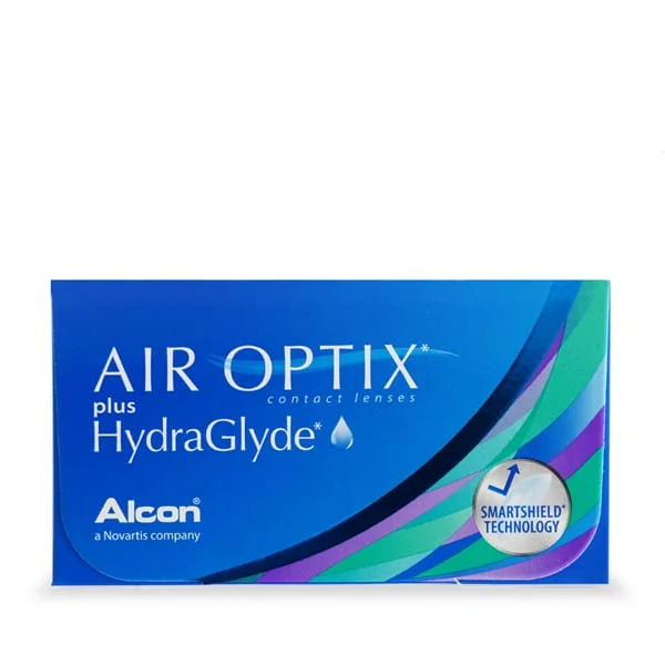 عدسات لاصقة اير اوبتكس بلس هيدراغيلد- عبوة من 12 عدسات Contact Lenses Air Optix Plus Hydraglyde Pack of 12