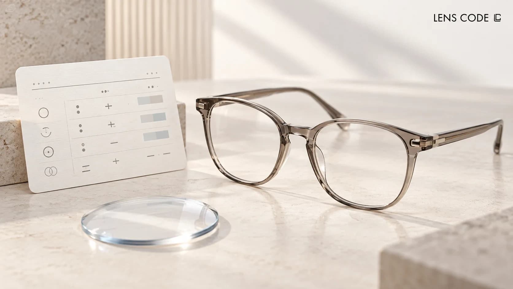 Eyeglass prescription showing OD OS SPH CYL AXIS ADD and PD fields